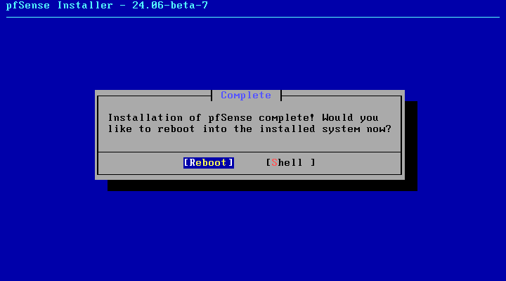 Reboot